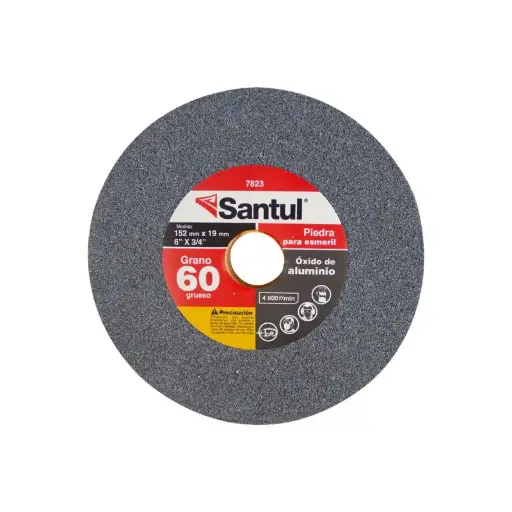 [7823] Piedra para esmeril 6 x1 x1 Santul