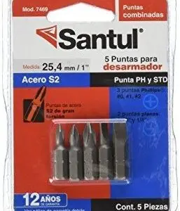 [7472] 7472 Puntas para desarmador estánda SANTUL