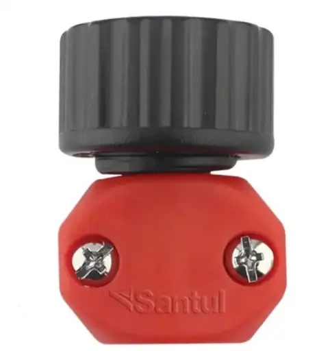 [7512] Conector hembra plástico p/man Santul