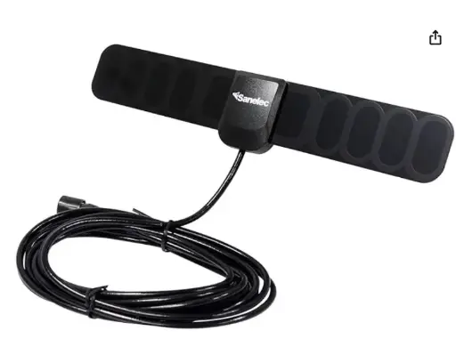 [4190] Antena HDTV plana mini ultra d Sanelec