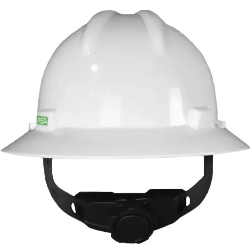 [CAS-BCO-AANCH-MSA] Casco blanco, azul, amarillo, verde, rojo, ala ancha MSA