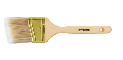 [13339] Brocha cerdas sintéticas 2' corte angular, mango de madera