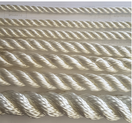 [CUERDA-1] CUERDA DE SEDA TORCIDO 1"   25MM  BLANCA METRO