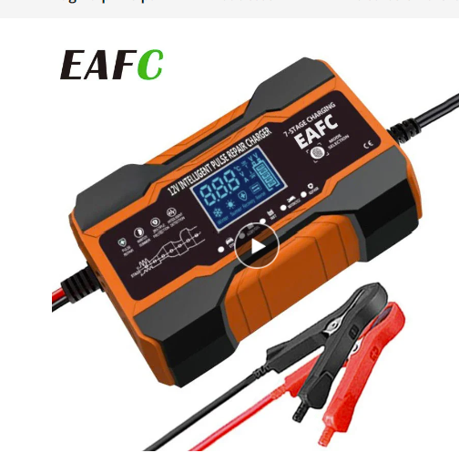 [CARGADORJ10] CARGADOR DE BATERIA INTELIGENTE, MOTOS, AUTOS, CAMIONES