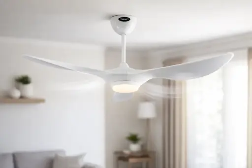 [21437-1] Ventilador LED de techo 52" 12w blanco