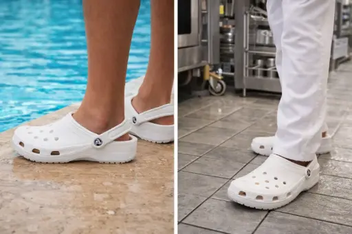 [CROCS15.5] CROCS15.5  Color: White,EUR Size: C9/inner length 15.5cm