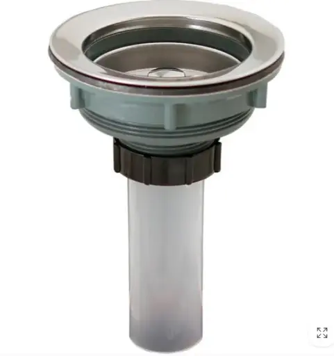 [324F-15000] Contracanasta para fregadero a. inox t/3813 tubo plast fontaneri pza