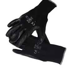 [GNNNMF] GNNMF GUANTES NAILON C/NITRIL M BYLACK