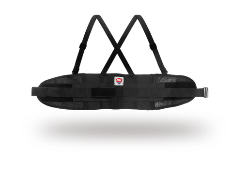 [FESP1024] FAJA ELASTICA  NEGRA  AJUSTE VENTILADO 3 CINTO (TALLA CH) MARCA MR