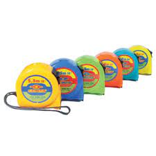 [116-GWA5020C] GWA5020 FLEXOMETRO CADENA 5.0MT 20MM COLORES SURTIDOS