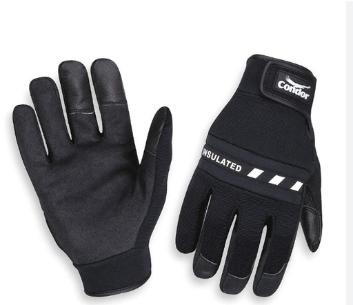 [2XRT9] GUANTE PARA MECÁNICO NEGRO  MCR   PAR UNICAS  PZAS