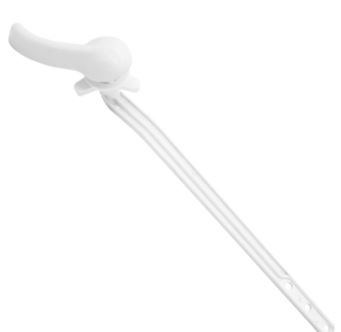 [323F-9566] 323F-9566 9566 PALANCA DE PLASTICO JANETT BLANCA PARA W.C. FAMA*           