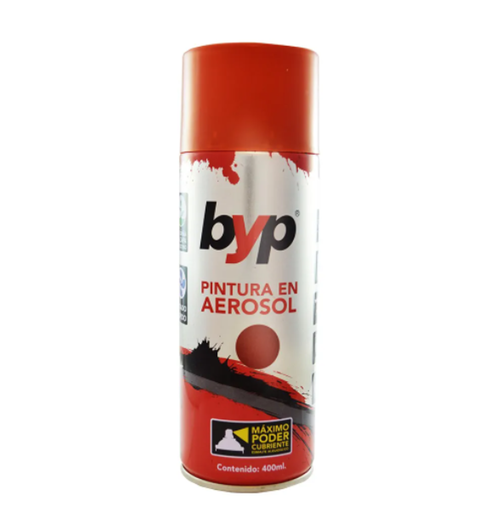 [188-APR] PINTURA EN AEROSOL PRIMER ROJO OXIDO AEROSOL 400ML BYP BROTIMEX