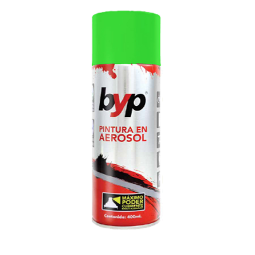 [188-AVF] Avf pintura en aerosol verde fluorescente aerosol 400ml BYP