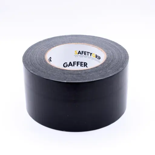 Cinta gaffer negro mate 3 pulgadas x 60 yardas