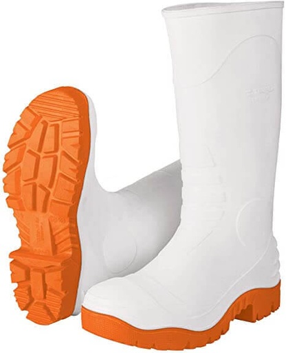 [PANAM29] Bota de hule blanca  29 Panam