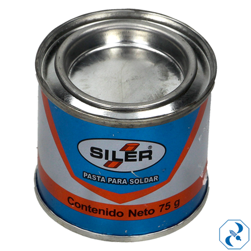 [151-001] BOTE DE PASTA P/SOLDAR 75 GRS. SILER