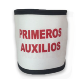 [FS14SEGURI005SM] Brazalete brigadista blanco primeros auxilio