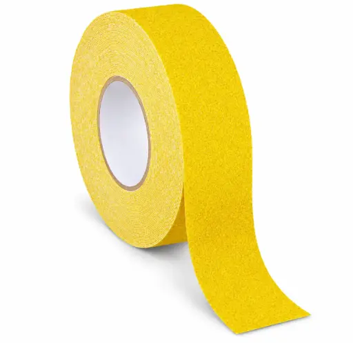 [CINTA-AMA-2X18] Cinta  antiderrapante 2 " x 18 mts amarilla