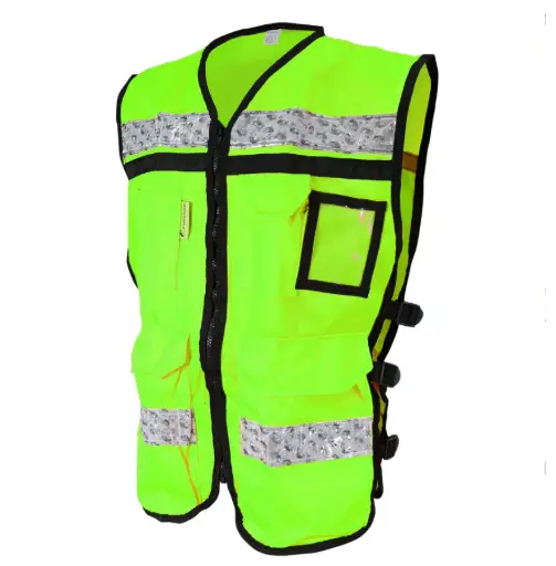 [SR-2080] SR-2080 CHALECO USO RUDO FOSFORESCENTE VERDE MED