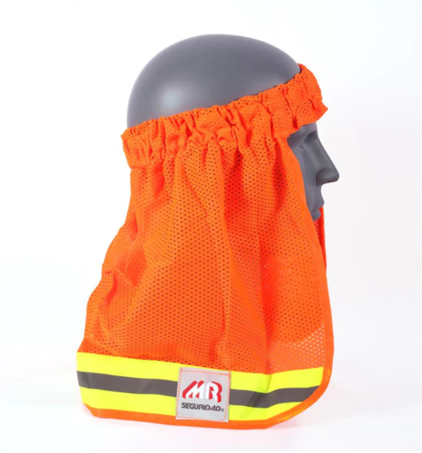 [FESR1040] Cubrenuca de alta visibilidad naranja misters