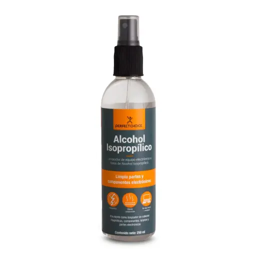 [CN-2955] ALCOHOL ISOPROPILICO LIQUIDO  PERFECT CHOICE 250ML