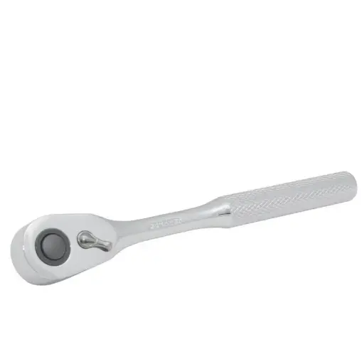 [5249] Matraca reversible para dado cuadro de 3/8" cromada, quick release Urrea