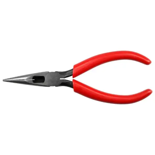 [226G] Pinza de punta larga con mango rubber grip de 6-5/8 Urrea