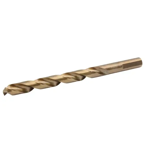 [BSB1/4] Broca con cobalto 1/4" de acero de alta velocidad uso profesional en blíster Surtek