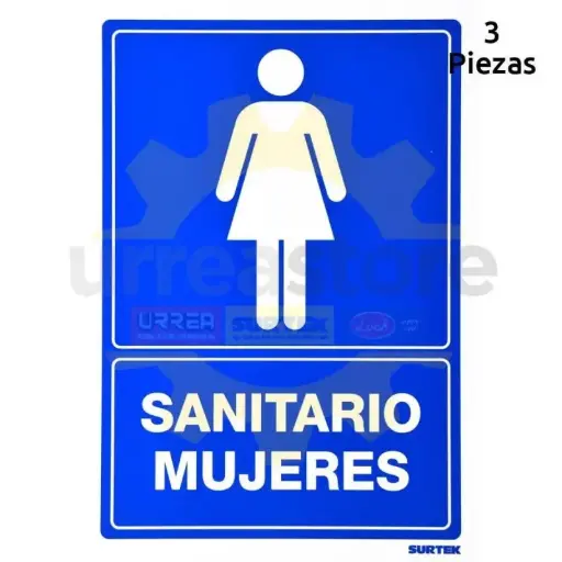 [SES16] SES16 Señal "Sanitario mujeres" Surtek
