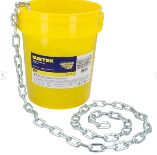 [150849] 150849 Cadena galvanizada 25kg 1/4" Surtek