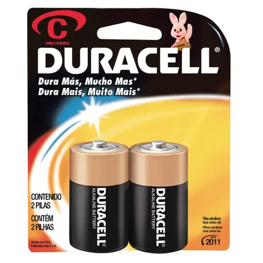 [MN1400] Pila alcalina c   c/2pz Duracell
