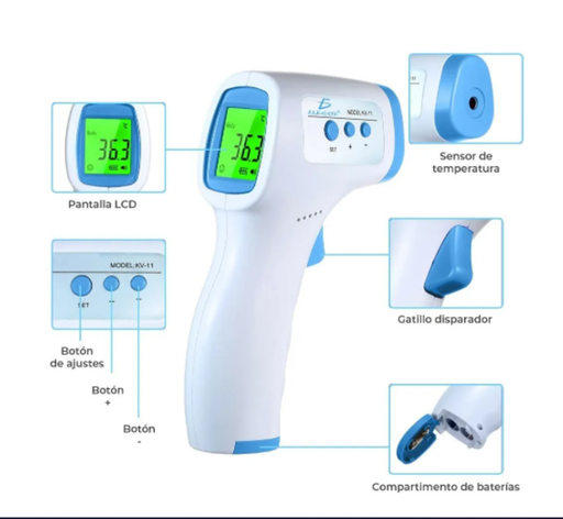 [FE-TER-HUM] Termometro temperatura humana  hg01