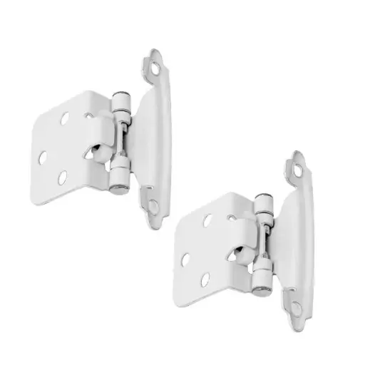 [53143] Juego de bisagra parche blanco handy home