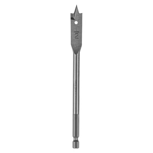 [28100] Broca plana de manita 1/2' para madera, Pretul bpp-1/2