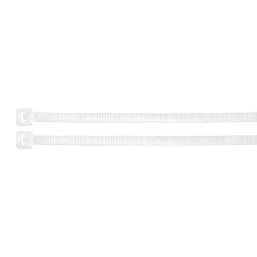 [44310] Bolsa con 25 cinchos plásticos 50 lb, 400x4.5 mm, naturales Volteck cin-5040