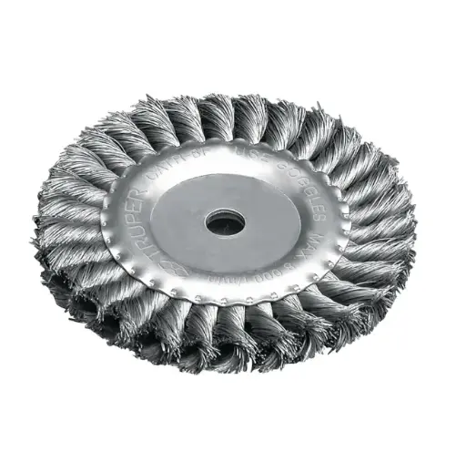 [11598] Carda trenzado fino 6' x 5/8' para esmeril, Truper catr-6f