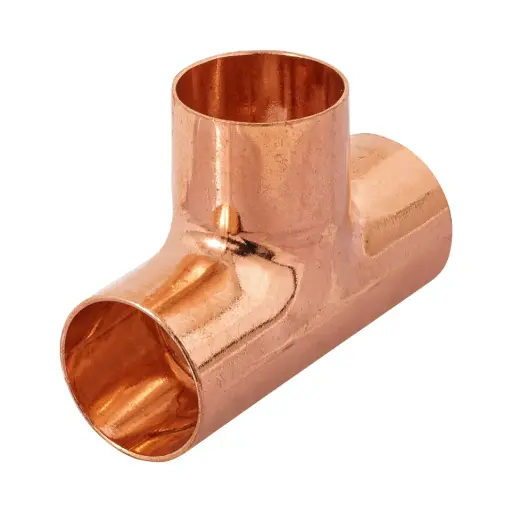 [49735] Tee sencilla de cobre 1/2', Foset cc-761