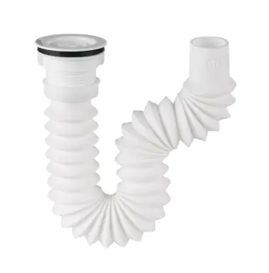 [49370] 49370 Céspol flexible p/fregadero c/contra 2 1/2', polipr, 1-1/2' CE-233