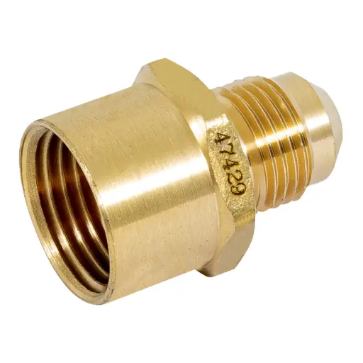 [47429] Niple campana de latón de 3/8' x 1/2', Foset clg-492