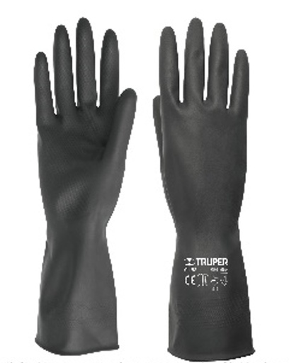 [14266] 14266 Guantes de látex para pintor, medianos, Truper GU-352