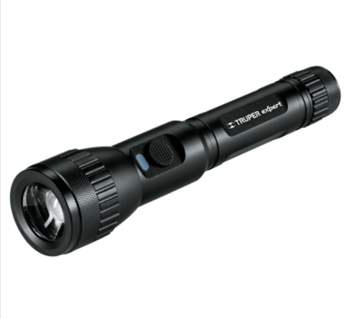 [16777] 16777 Linterna LED recargable de aluminio 310 lm, Truper Expert LIXR-2AA
