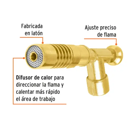 [11925] Soplete con boquilla para lata de gas con válvula roscada mech-r