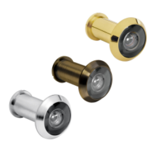 [43672] 43672 Mirilla de seguridad acabado latón, Hermex MIRI-1