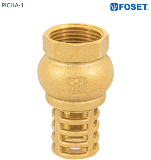 [49046] 49046 Pichancha con rejilla de latón 1', Foset PICHA-1