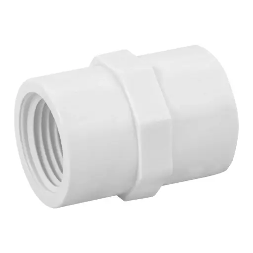 [45432] Adaptador hembra de PVC 1/2', Foset pvc-601