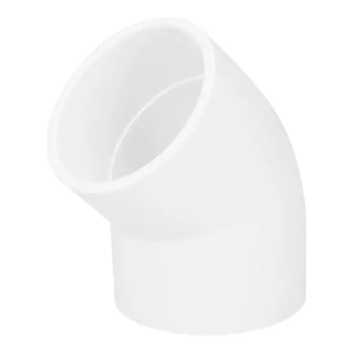 [45416] Codo 45° de PVC de 1', Foset pvc-863