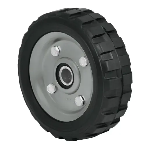 [45480] Rueda de hule sólido 6' para diablo, doble balero, Pretul rd-62